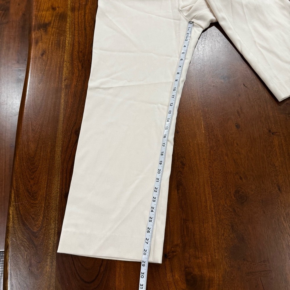 New! Djerf Avenue First Choice Pants in Cream Size XL Tall - Picture 10 of 11